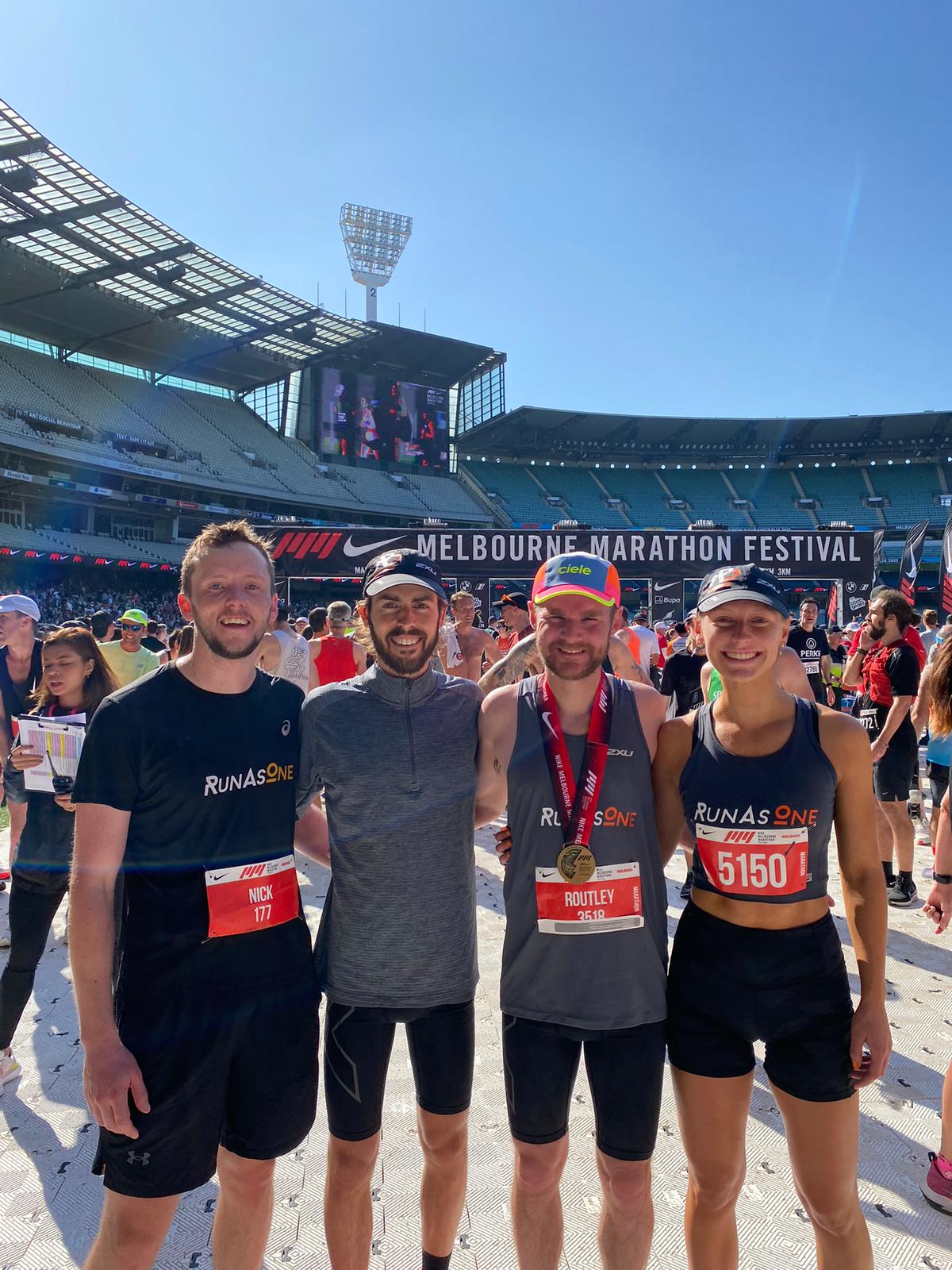 Melbourne Marathon 2025 RunAsOne