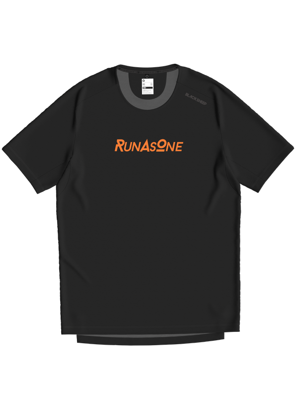 RunAsOne Black Sheep Drylite Tee, RAO Black - Men's