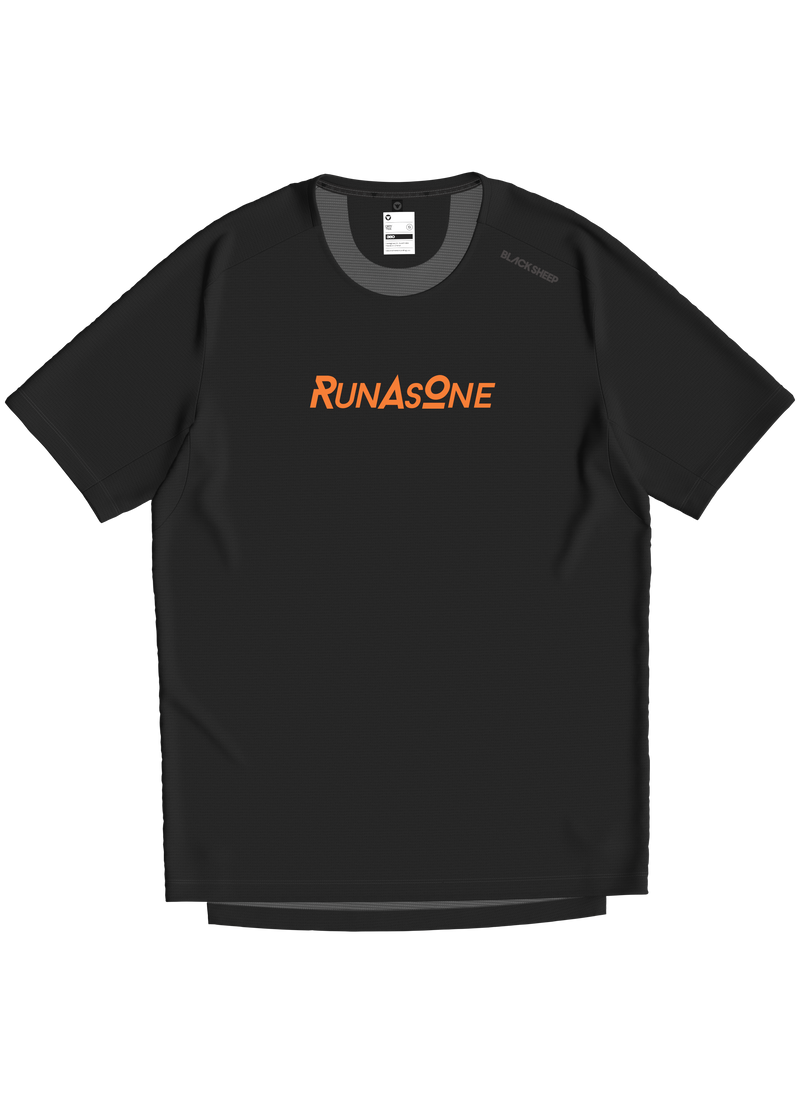RunAsOne Black Sheep Drylite Tee, RAO Black - Men's