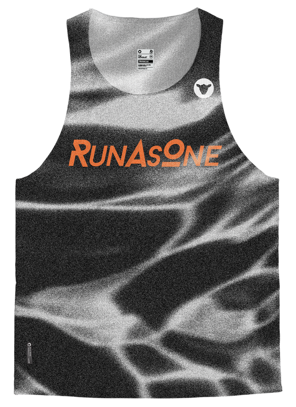 RunAsOne Black Sheep Flymesh Singlet, RAO Home - Men's