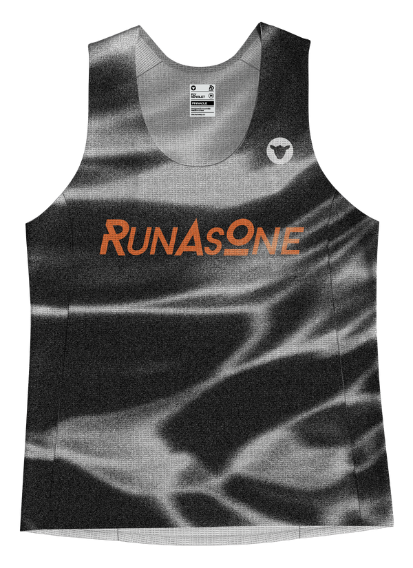 RunAsOne Black Sheep Flymesh Singlet, RAO Home - Women's