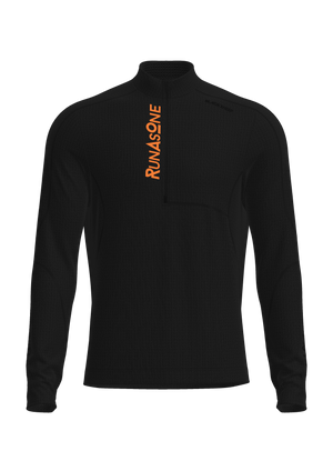 RunAsOne Black Sheep Gridfleece Thermal, RAO Black - Men's