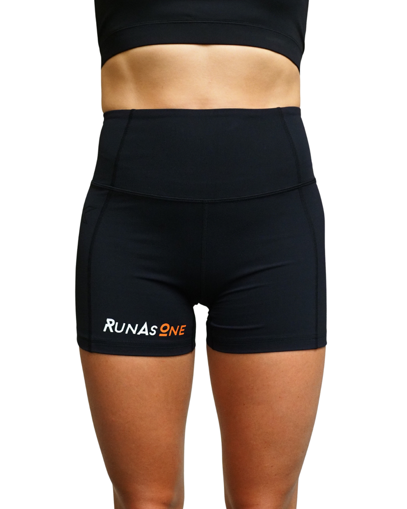 RunAsOne 2XU Form Soft Touch Hi-Rise Compression 4 inch Shorts - Women's