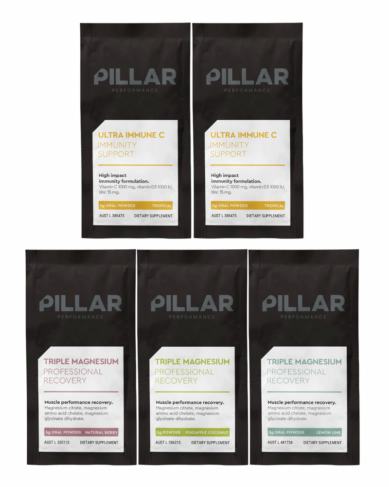 PILLAR Performance Sachet Bundles