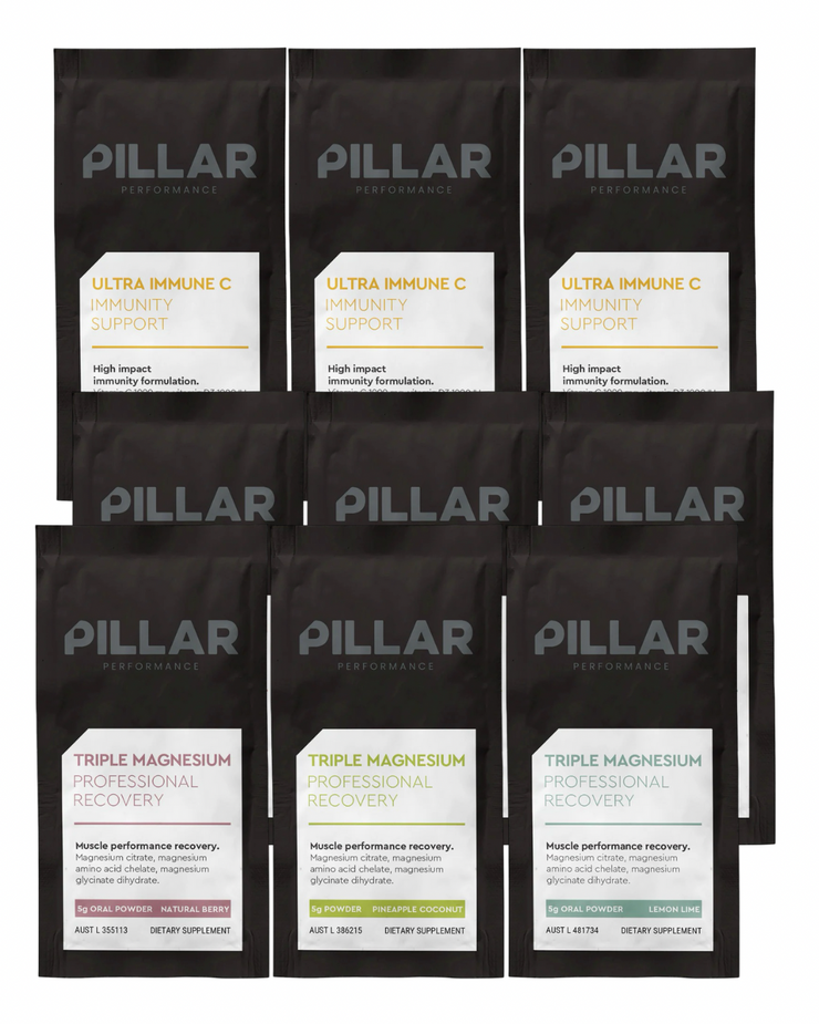 PILLAR Performance Sachet Bundles