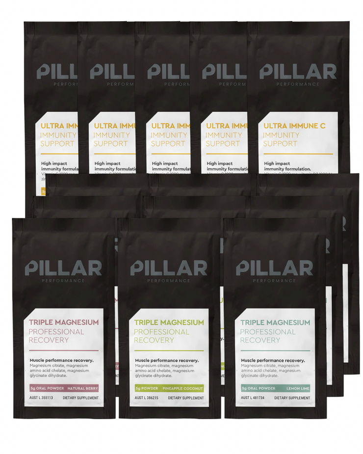 PILLAR Performance Sachet Bundles