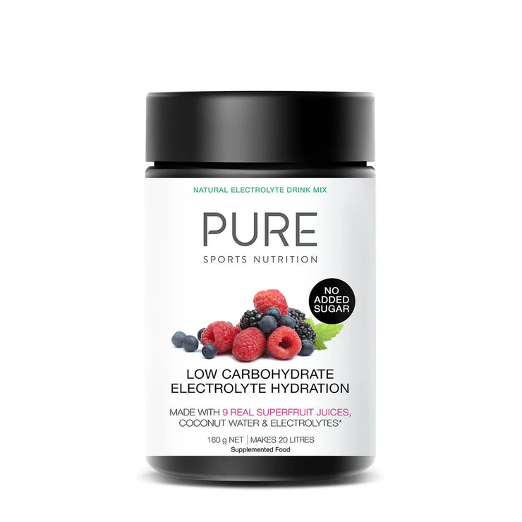 PURE Electrolyte Hydration Low Carbohydrate - 160g Tub
