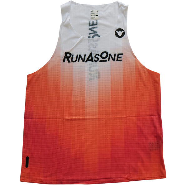 RunAsOne Black Sheep Fly Singlet RAO Flame - Men's