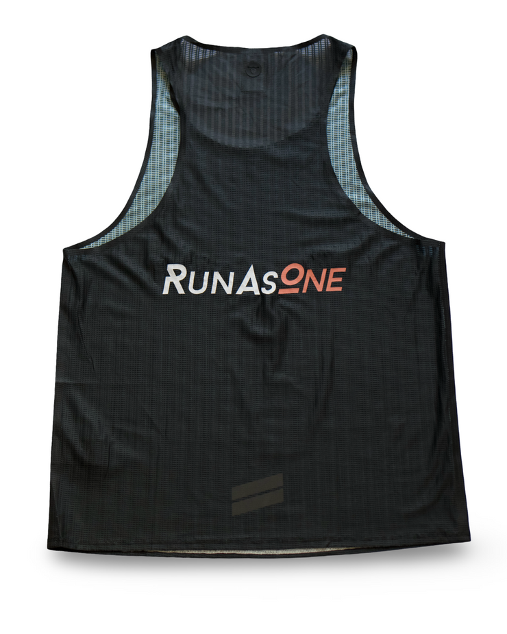 RunAsOne Blacksheep Fly Singlet Black - Men&