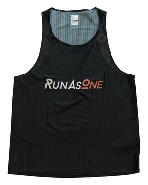 RunAsOne Blacksheep Fly Singlet Black - Men's