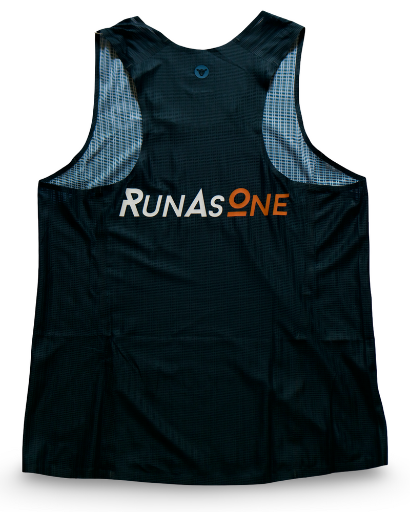 RunAsOne Black Sheep Fly Singlet RAO Broadwater Blue - Women’s