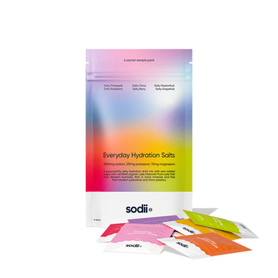 Sodii Everyday Hydration 6 Sachet Sample Pack